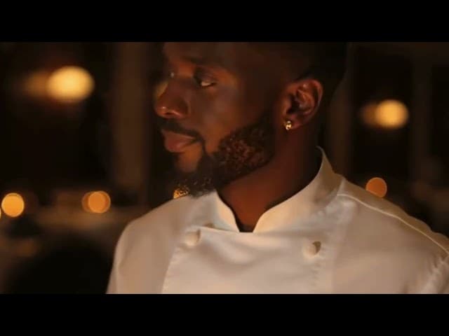 Luxury dinner table setting with candlelight, fine dining, and intimate atmosphere